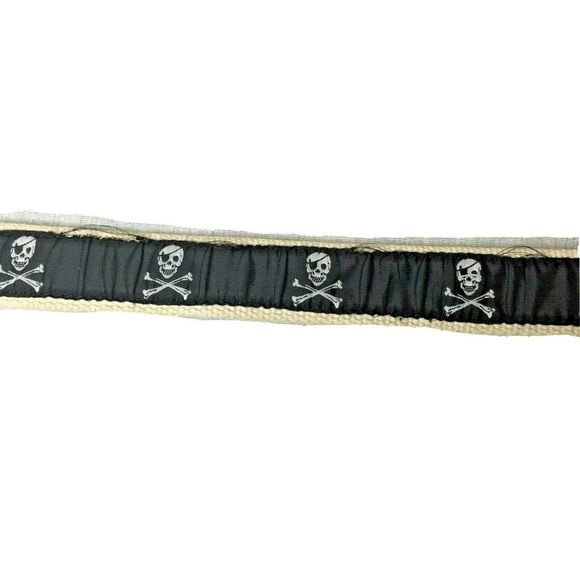 Eliza B Skull Cross Bone Black Belt S - Picture 4 of 7